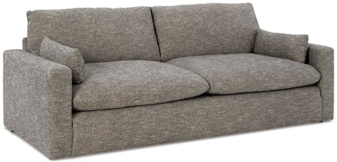 Modern 2 Cushioned Sofa in Greige - HER Home Design Boutique